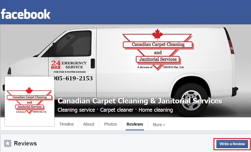 Review Canadian Carpet Cleaning - Toronto & GTA Cleaning services