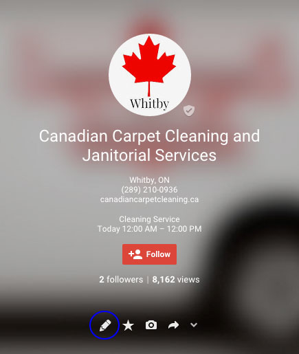 Google Plus Reviews on Canadian Carpet Cleaning