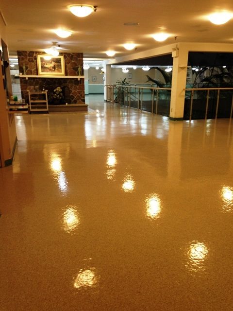 Commercial cleaning and floor waxing by Canadian Carpet Cleaning