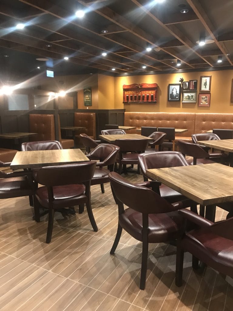 Restaurant professionally cleaned by Canadian Carpet Cleaning