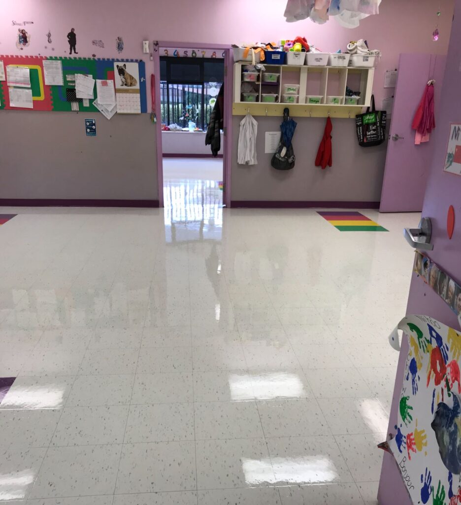 Daycare cleaned by Canadian Carpet Cleaning