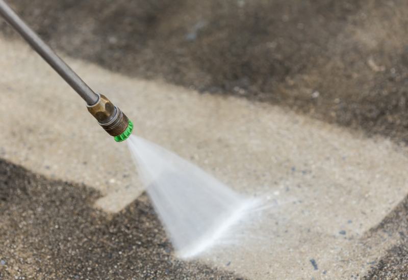 High-pressure washing